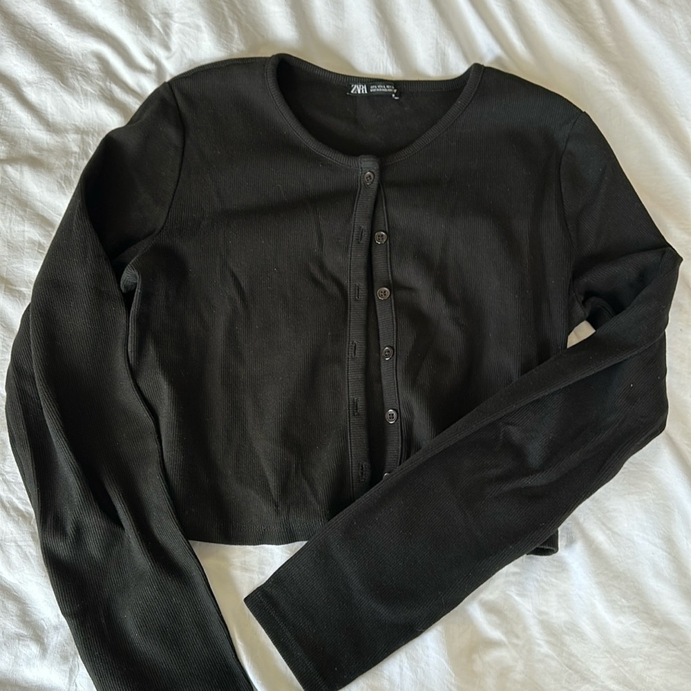 Zara Black Cardigan